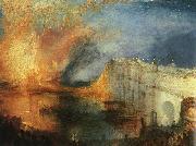 Joseph Mallord William Turner The Burning of the Houses of Parliament France oil painting reproduction